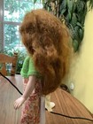 Seeley Doll Wig  100  Mohair - Style  Natural Curl  Color  Chestnut  Size  10