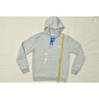 Adidas Men s Gray Pullover Essential Hoodie Sweatshirt Size M Cotton New Im4525