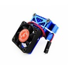 Hot Racing Blue Heat Sink Cooling Fan Traxxas Rustler  Stampede  Slash 2wd 4x4