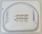 White Dryer Door W  Almond Handle  Roper Whirlpool Kenmore Maytag Amana Crosley
