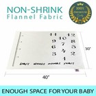 Baby Milestone Blanket - Monthly Photography Photo Prop Backdrop For Newborn