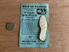 Dr Scholls Air-pillo Ad Mailer Salesman Sample Mini Vtg Armstrongs Shoe Store Nj