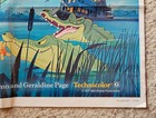 Vintage 1977 Walt Disney The Rescuers One Sheet Movie Poster