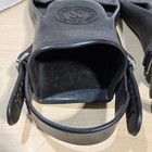 Scubapro Jet Fins Black Vented Scuba Diving Fins Size Large Made In Usa Mens