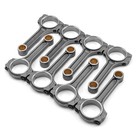 I Beam 6 000  2 100   927  Bronze Bush 5140 Connecting Rods For Chevy Sbc 350