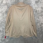 Calvin Klein Men Tan Solid 2 Button Mariano Slim Fit Sport Coat Blazer