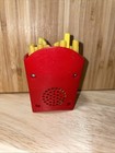 Vintage 1999 Mcdonalds French Fries Flip Cell Phone Toy Collectible Red Yellow