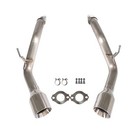 Performance Axle Back Exhaust For 2014-2022 Infiniti Q50 Q50s Sedan V2