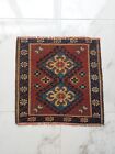 Antique Collectible Decor Rug  Handmade Wool Rug  Anatolian Natural Village Rug