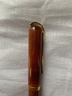 Visconti 1st Ed  Amber Pericle Convertible Pen Rare In Orig Box