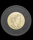 2022 Canada  2 Dollar Black Ring Toonie In Memory Of Queen Elizabeth Ii - Unc Bu