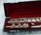 Yamaha Yfl-31 Silver Plated Student Flute C Foot Offset G Professional Case