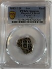         1685-l R Peru 1 Real Silver Coin Pcgs Vf   2 61g   