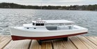 Chesapeake Bay Deadrise Workboat Model  Hard Top V2  Fully Assembled