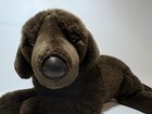 Fao Schwartz Chocolate Brown Lab Puppy Dog Plush 21    Labrador Stuffed