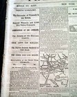 Confederate Ironclad Ram Css Albermarle   Plymouth Nc 1864 Civil War Newspaper