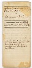 1844 Mortgage Deed Columbia County Ny H w  Livingston Alexander Robinson Signed