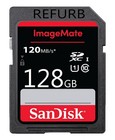 10x Sandisk 128gb Imagematesdxc Uhs-i   Class 10 Memory Card  Speed 120mb s