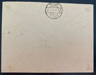 1922 Kaunas Lithuania Early Airmail Cover To Latvia Sc c15-c17