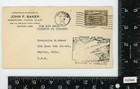 Ffc First Flight Cover Windsor To Toronto 1929 John F Baker Hardware 