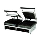Star Gx20ig Double Commercial Panini Press W  Cast Iron Grooved Plates  240v 1ph
