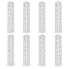 8pcs Flower Columns Led White Elegant Wedding Column Pillar Decoration