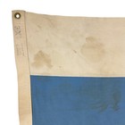 Vintage Cotton Sewn Chicago Illinois American City Flag Cloth Art Antique Usa