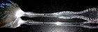 Sugar Spoon   Cocktail Fork  1881 Rogers Oneida Ltd Baroque Rose Pattern  1967  