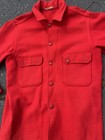 Vintage Boy Scouts Red Wool Jacket Size 44 Very Nice Condition