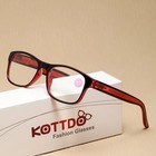 Unisex Square Reading Glasses Plastic Frame Presbyopia Readers  1 0 To  4 0
