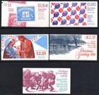 1981-88 Folded Booklets  13    1 30-  2 55  Good Perfs  6 Scans