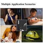 Mini Flexible Light  Portable Usb Led Reading Night Lamp For Pc Laptop Black