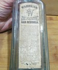 Warren s Not Poisonous Hair Restorer Bottle Worcester  Mass 