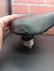 Vintage Schwinn Permaco 7327 Persons Usa Bike Seat Black Large  pre-owned Good