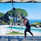 Fitness Endless Rope Trainer Machine Exercise Resistance Chest Muscle climbing