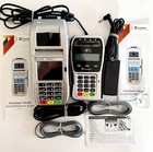 First Data Fd130 Credit Card Machine And Auxiliary Pin Pad Fd35 New Ob Elec