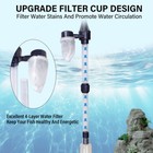 Electric Aquarium Clean Vacuum Water Change Gravel Cleaner Fish Tank Siphon Pump