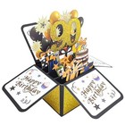 Asmallgf Funny 90th Birthday Popup Card For Grandparents  Humor 90 90 Year Old