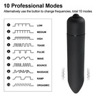 Women Mini Powerful Bullet Shape 10 Speed Vibrating Neck Body Massage Personal