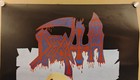 Vintage Original 1992 Death Leprosy Poster Blue Grape Merchandising 