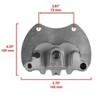 Rear Left Brake Caliper For Polaris Rzr Xp 1000 2014-2023