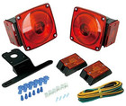 12v Rear Trailer Tail Lights Kit Boat Marker Stop Turn Signal For Car Truck Rv