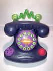 Vintage 1997 Nickelodeon Talk Blaster Telephone Landline Lights   Sounds Works