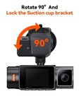 Vantrue N5s n4s n4 Pro S n2x Dash Cam Gps Receiver Usb-c Suction Cup Mount