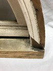 Antique Vtg 4 Lite Shabby 18x34 Arch Top Window With Surround Chic Old 972-26b