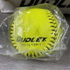 12 Dudley 12    Yellow Fast Pitch Softballs Thunder Heat  47cor  400 Lb New