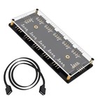 12v 4pin Rgb Hub 1 To 11 Way Led Fan Splitter Hub With Case  50cm Extension 