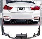 Rear Diffuser Fits For Bmw F80 M3 M4 With M Sport Bumper Vstyle Abs Carbon Fiber