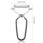 Ultra Sharp Stainless Steel Vegetable Peeler For Potatoes All Fruits   Veggies