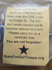 Star From Us Flag  Remembering Our Fallen Troops   Stars For Our Troops